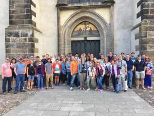 Southeastern Seminary professors, students, pastors and members of the Southeastern Society visit Wittenberg, Germany